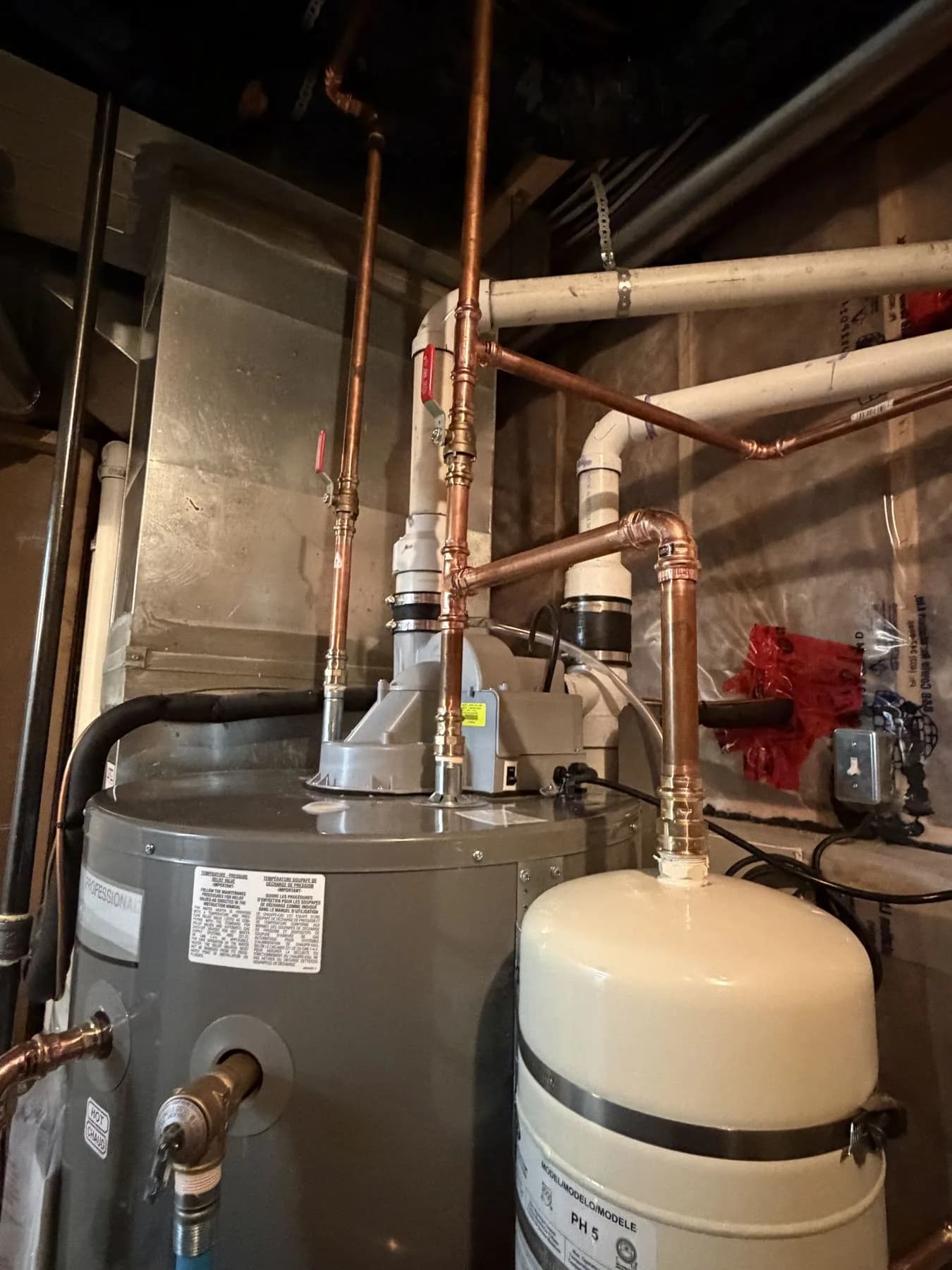 Residential mechanical room system